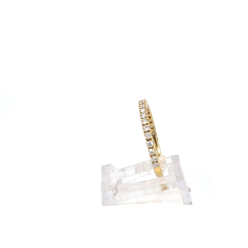 18K Yellow Gold Diamond Ring – 35pt, 2g