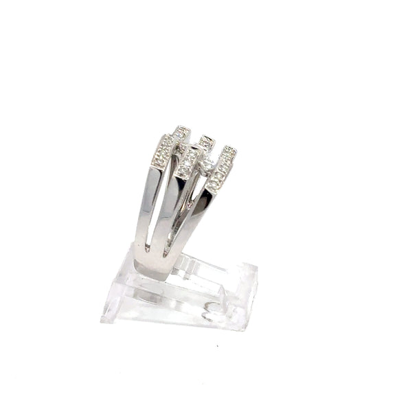 14K Diamond Ring with Three-Prong Setting – 50pt, 10g