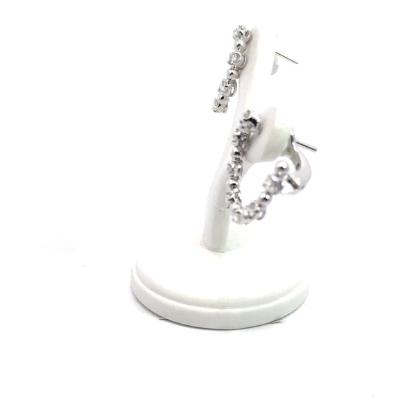 18 kt Diamond Earrings