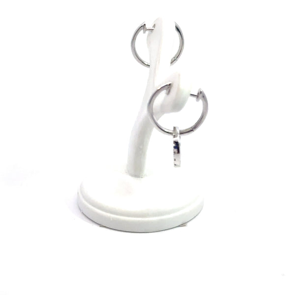 14 karat pendent Diamond Earrings