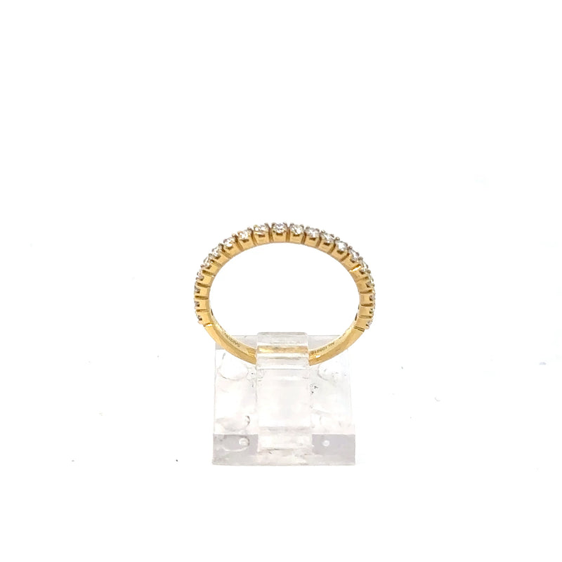 18K Yellow Gold Diamond Ring – 35pt, 2g