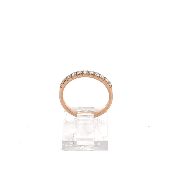14K Yellow Gold Diamond Wave Ring – 50pt