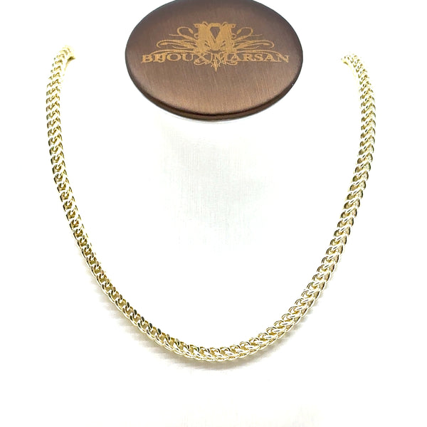 Holo Franco Gold Chain (GCH024-24)