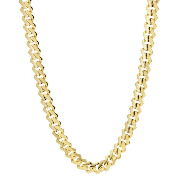 10kt Hollow Monaco Chain (8mm)