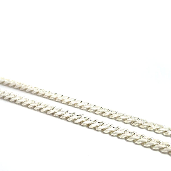 Silver Cuban Link Chain (SCH063-26)