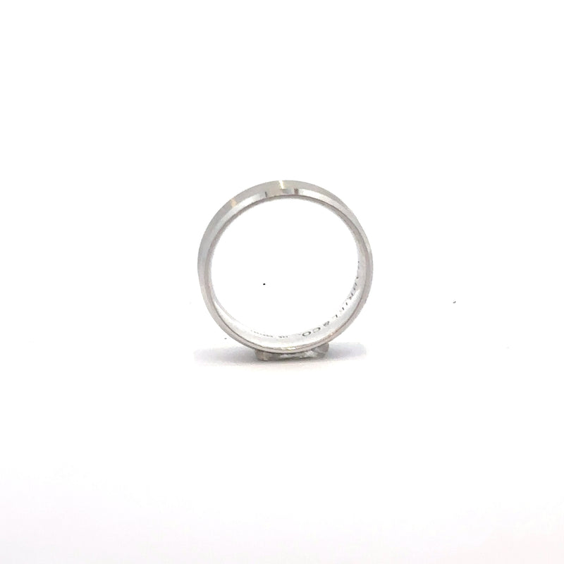 14K White Gold Wedding Band – 7.5g