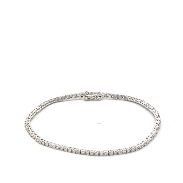 Diamond bracelet 18kt - 150pts