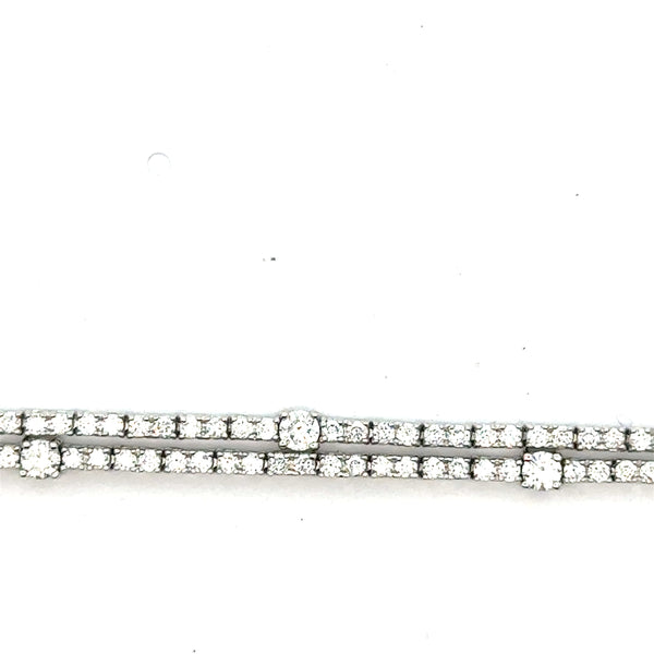 Diamond bracelet 18kt - 350pts