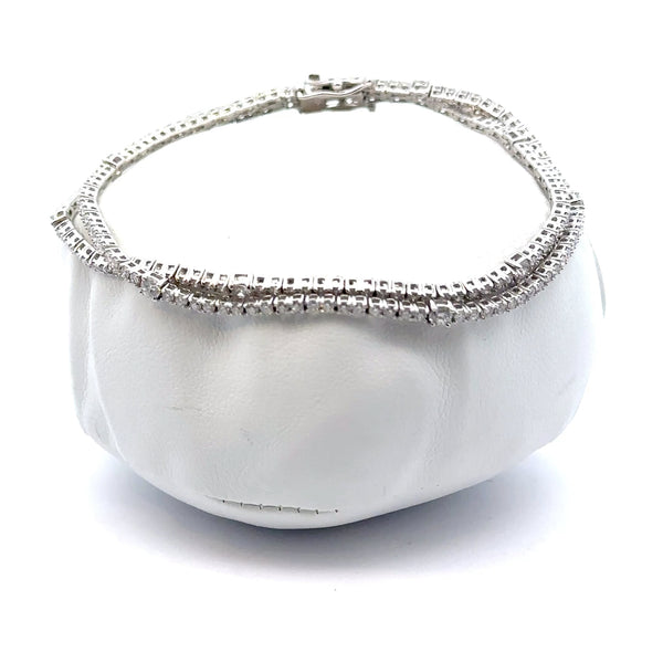 Diamond bracelet 18kt - 350pts