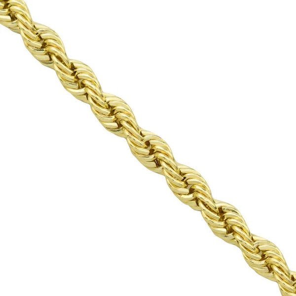 14kt solid DC rope chain (8mm)