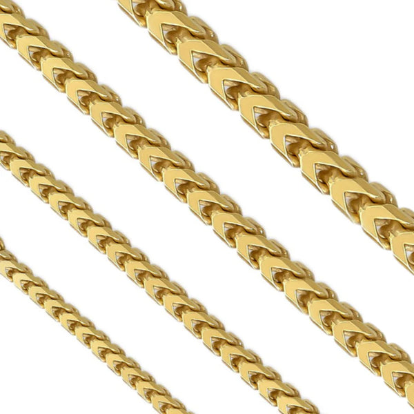 14kt Hollow Franco Chain (4mm)