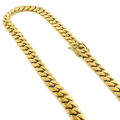 10kt Hollow Miami Cuban (8.7mm)